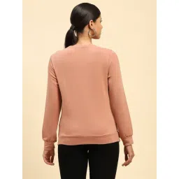 Global Republic Blue Solid Sweatshirt image 2