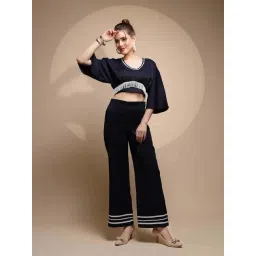 Global Republic Blue Top With Pants-picture-28