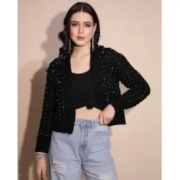 global republic Embellished Shrug-picture-13