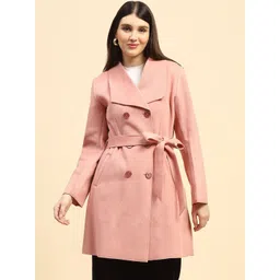 Global Republic Knee Length Wrap Coat-picture-35