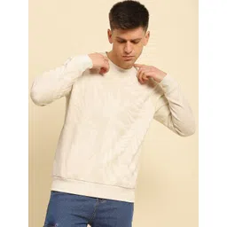 Global Republic Men Self Design Pullover Sweatshirt-picture-32