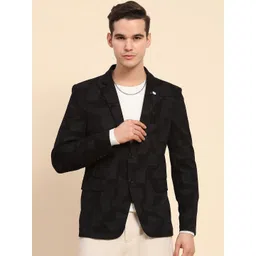 Global Republic Men Textured Blazers-picture-31