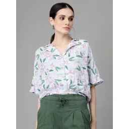 Global Republic Multicolor Floral Print Top-picture-38