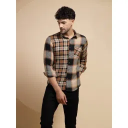 Global Republic Multicolor Regular Fit Check Shirt-picture-43