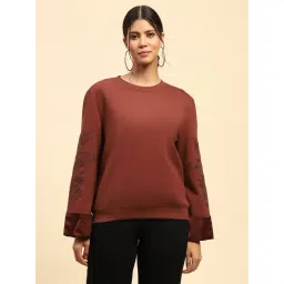 Global Republic Pink Embroidery Sweatshirt-picture-22