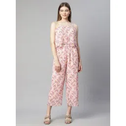 Global Republic Pink Floral Print Jumpsuit-picture-36