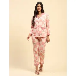 Global Republic Pink Graphic Pyjama Sets-picture-21