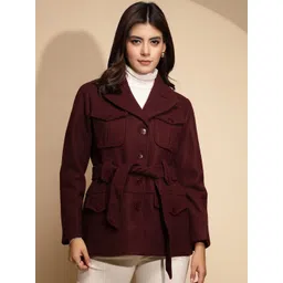 Global Republic Single Breasted Wrap Coat-picture-17