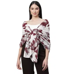 Global Republic Wine & White Tie - Dye Stole-picture-26