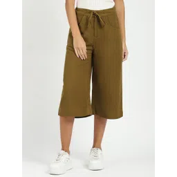 Global Republic Women Relaxed Loose Fit High-Rise Culottes Trousers-picture-24