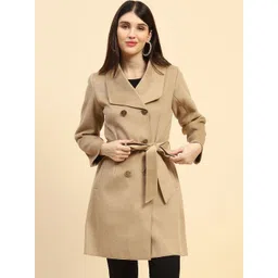 Global Republic Women Wide Tie Belt Overcoat-picture-40