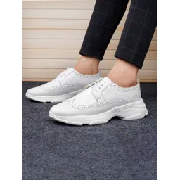 GLOBAL RICH Men Lightweight Lace-Ups Sneakers image 4