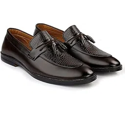 global rich Mens Loafer Shoes for Men, Black,Brown, Tan Classic Loafer Moccasin Collection Loafer-picture-45