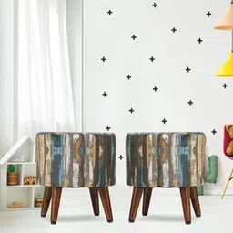 globally indian Jack Solid Wood Ottoman - Set of 2-picture-14