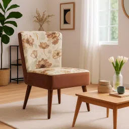 globally indian Rowan Accent Chair in Brown Flower Colour-picture-12