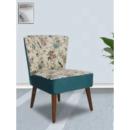 GLOBALLY INDIAN White And Brown Wooden Lounge Chair-picture-18