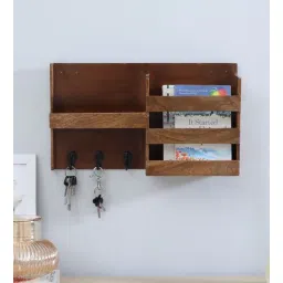 Mango Wood Wall Shelf By Globally Indian-image-24