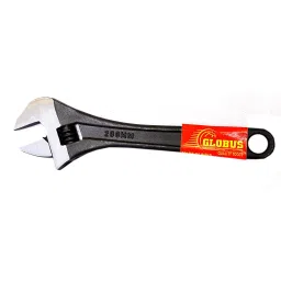 GLOBUS 354 Forged Adjustable Steel Wrench- 200Mm (8 Inches, Black)-picture-10