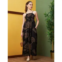 Globus Black Printed Jumpsuit-picture-38