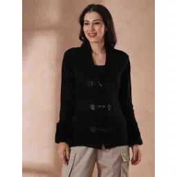 Globus Black Regular Fit Cardigan-picture-43