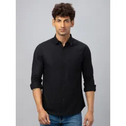 Globus Black Regular Fit Cotton Shirt-picture-31
