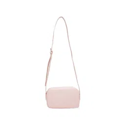 Globus Dusty Pink Textured Medium Sling Handbag-picture-34
