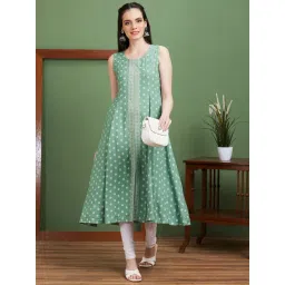 Globus Green Printed Kurta-picture-41