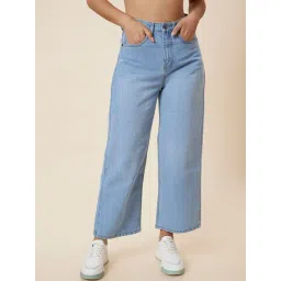 Globus Light Blue Cotton Boyfriend Fit Mid Rise Jeans-picture-18