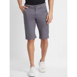 Globus Men Cotton Slim Fit Chino Shorts-image-11
