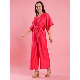 Globus Pink Maxi Jumpsuit image 3