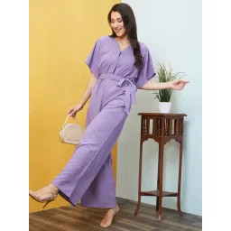 Globus Purple Maxi Jumpsuit-picture-33