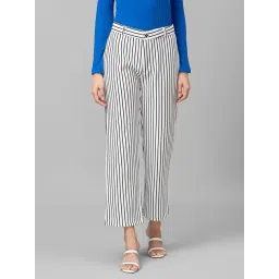 Globus White Striped Treggings-picture-45