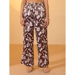 Globus Women Floral Printed Trousers-picture-32