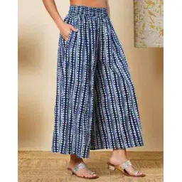 globus Women Geometric Print Palazzos-picture-45