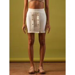 Globus Women Mid-Rise Mini Pencil Skirt-picture-11