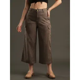 Globus Women Relaxed Mid-Rise Loose Fit Trousers-picture-26