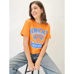 Globus Women Typography Printed T-shirt-picture-16