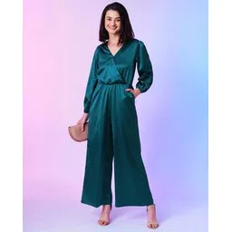 globus Women V-Neck Jumpsuit with Insert Pockets-picture-11