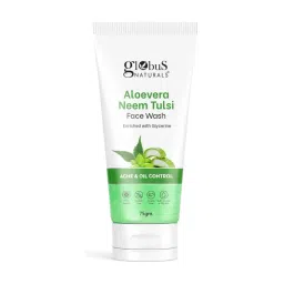 Globus Naturals Aloe Vera Neem Tulsi Face Wash - 75 gm-picture-23