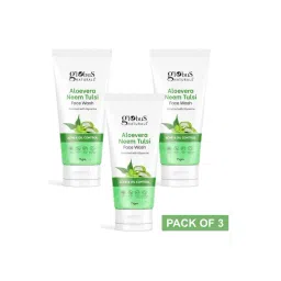 Globus Naturals Aloe Vera Neem Tulsi Face Wash - Pack of 3-picture-20