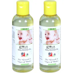 globus naturals Baby Massage Oil 100 ml, Set of 2-picture-15