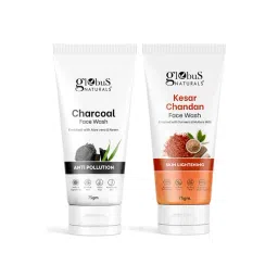 Globus Naturals Charcoal & Kesar Chandan Face Wash Combo-picture-25