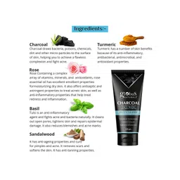 Globus naturals Charcoal Face Wash - 100g image 5