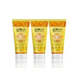 Globus Naturals De-Tan Face Scrub - 50 gm (Pack Of 3)-picture-15
