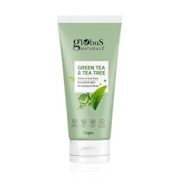 Globus Naturals Green Tea & Tea Tree Radiance Face Wash - 75 gm image 1