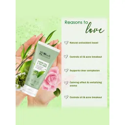 Globus Naturals Green Tea & Tea Tree Radiance Face Wash - 75 gm image 3