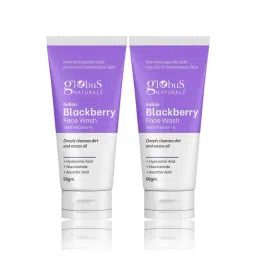 Globus Naturals Indian Blackberry Face Wash - 50 gm (Pack Of 2)-picture-27