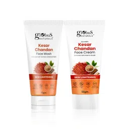 Globus Naturals Kesar Chandan Face Cream & Face Wash Combo-picture-17