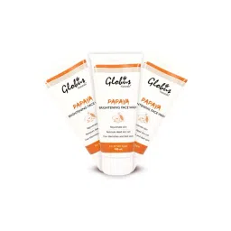 Globus Naturals Papaya Brightening Face Wash - 300 gm (Pack of 3)-picture-14