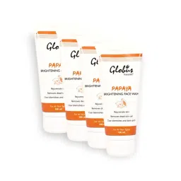 Globus Naturals Papaya Brightening Face Wash - 400 gm (Pack of 4)-picture-19